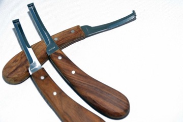 НОЖ ДВУХСТОРОННИЙ ДЛЯ НЕРЖАВЕЮЩИХ КОПЫТ И КОРРЕКЦИИ ОБРУЧКОВ