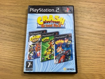 ИГРА Crash Bandicoot Action Pack для PS2