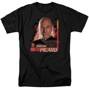 Koszulka Jean-Luc Picard Star Trek The Next Generation cotton T-Shirt