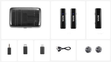 БЕСПРОВОДНОЙ МИКРОФОН BOYA BOYALINK Android IOS