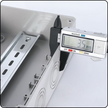 ЩИТ НАВЕРХНЕГО МОНТАЖА ГЕРМЕТИЧЕСКАЯ КОРОБКА МОДУЛЬНЫЙ КОРПУС IP65 1х5 1000В