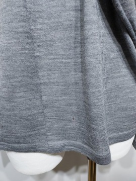 H&M sweter narzutka 50% wełna S wada