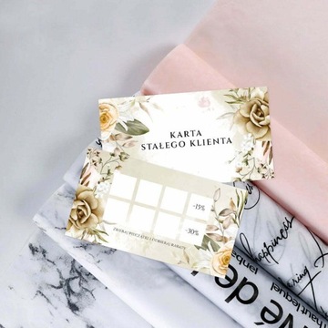 Карты лояльности «Золотой сад» с логотипом
