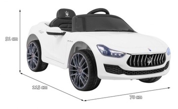 АККУМУЛЯТОРНЫЙ АВТОМОБИЛЬ MASERATI Транспортное средство для детей