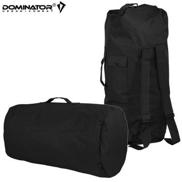 Вещевой мешок, сумка для парусного транспорта DOMINATOR черный 100 л