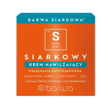 BARWA SIARKOWA KREM SIARKOWY DO CERY SUCHEJ 50ml