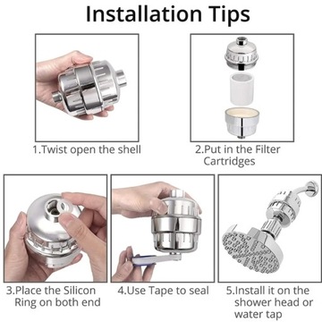 Хороший фильтр для воды в ванной, удаляет хлор и фтор и смягчает воду.