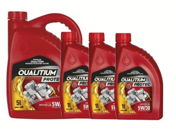 QUALITIUM PROTEC 5W30 8L olej SYNTETYCZNY komplet