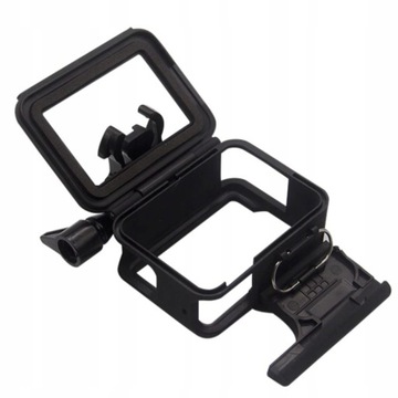 КРЕПЛЕНИЕ НА РАМКУ GOPRO HERO 6 5 7 2018 ЧЕРНЫЙ КОРПУС