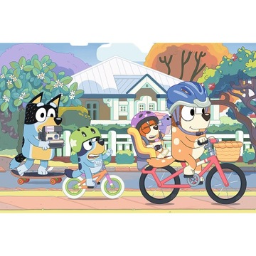 Пазл 60 деталей Веселый Голубой