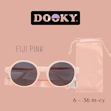 СОЛНЦЕЗАЩИТНЫЕ ОЧКИ DOOKY ДЛЯ ДЕТЕЙ UV400 ПОЛЯРИЗОВАННЫЕ Фиджи РОЗОВЫЕ 6-36м