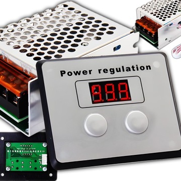 Regulator Obrotów Mocy Silnika 4000W 230V do Urządzeń Elektrycznych Max 20A
