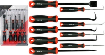 НАБОР YATO ИЗ 9 КРЮЧКОВ С ДЛИННОЙ РУЧКОЙ YT-08426