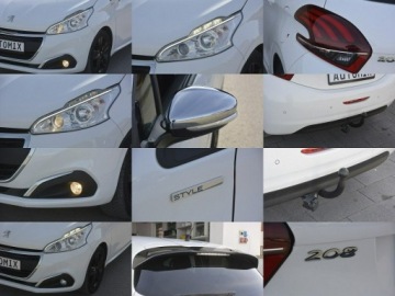 Peugeot 208 I Hatchback 5d Facelifting 1.2 PureTech 82KM 2018 Peugeot 208 1.2 Benzyna Style gwarancja przebiegu, zdjęcie 31