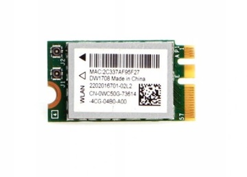 Dell Karta Wi-Fi DW1708 BT 4.0 0WC50G