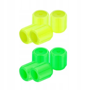 8 szt. Fluorescencyjne czapki do opon