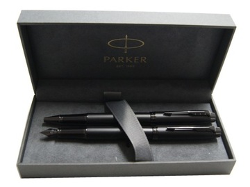 PARKER PIÓRO KULKOWE + PIÓRO WIECZNE IM ACHROMATIC