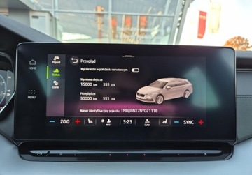 Skoda Octavia IV Kombi 2.0 TDI 150KM 2021 Skoda Octavia 2.0TDI 150KM DSG Kamera HAK Smart Link ACC El.Klapa ASO FV23, zdjęcie 26