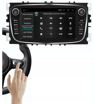 FORD MONDEO MK4 FOCUS MK2 MK3 GALAXY S-MAX 2-DIN автомагнитола