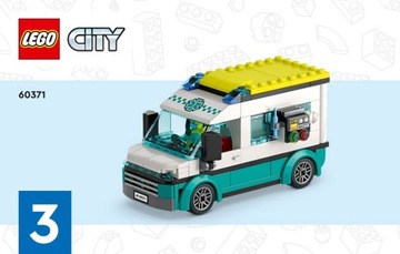 LEGO City 60371 Автомобиль Машина скорой помощи Больница НОВАЯ