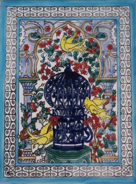 KAFLA ARABSKA 25x33 KLATKA MAROKO @ TUNEZJA ISLAM