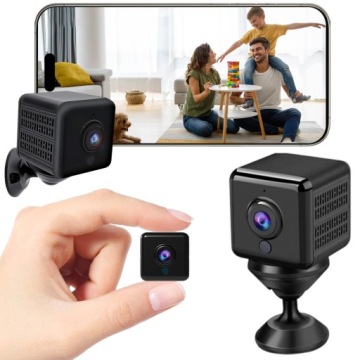 Mini Bezdrátová Špionážní Kamera 1080P Wifi Širokoúhlá Detekce