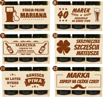 ПОДАРОК ​​НА ДЕНЬ РОЖДЕНИЯ CARRIER BEER BOX