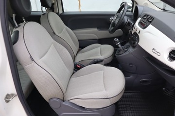Fiat 500 II Hatchback 3d 1.2 69KM 2009 Fiat 500 1.2, Salon Polska, Serwis ASO, Klima, zdjęcie 8