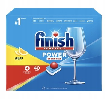 Tabletki do zmywarki z solą Finish 40 szt.