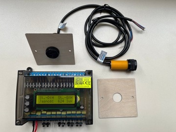 Sterownik schodowy LED LCD FOTO +czujki maskownice