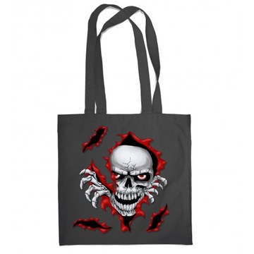 СУМКА ДЛЯ ПОКУПОК ЧЕРЕП ЧЕРЕП ПОДАРОК