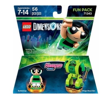 LEGO DIMENSIONS FUN PACK POWERPUFF 71343 BUTTERCUP