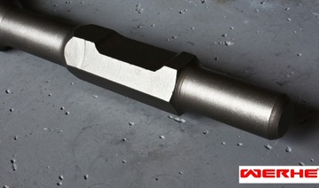 Шестигранная лопата-долото 135x410 хрупкий цемент, шлак Werhe