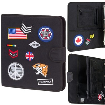 Teczka wielofunkcyjna Coolpack Mate Badges Black 8