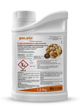 BELEM 1,2KG Środek OWADOBÓJCZY DOGLEBOWY ZWALCZA PĘDRAKI DRUTOWCE ŚMIETKA
