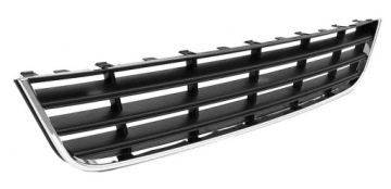 ATRAPA KRATKA ZDERZAK GRILL ŚRODEK PRZÓD VW PASSAT B6 2005-2010 CHROM CZARN