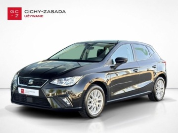 Seat Ibiza IV Hatchback 5d Facelifting 1.0 MPI 75KM 2017 Seat Ibiza SalonPL 75KM MPI 16Alu LEDPakiety Czujniki Climatronic Fulllink