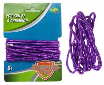 Красочная, блестящая резинка для прыжков для детей.