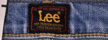 LEE spodnie SKINNY regular BLUE jeans LUKE _ W36 L32