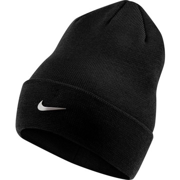 Nike czapka zimowa czarna r uni beanie damska Metal Swoosh CW5871 010