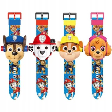 PAW PATROL PAW LED 3D ЧАСЫ С ПРОЕКТОРОМ SKYE