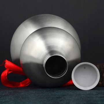 Форма тыквы в форме кувшина, кожаный чехол,