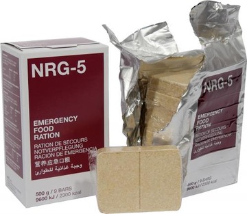 HERMETYCZNA RATUNKOWA RACJA ŻYWNOŚCIOWA NRG-5