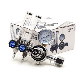 ZESTAW Butla Argon Ar 99,9% REDUKTOR 2 rotametry