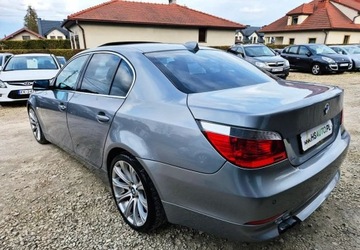 BMW Seria 5 E60 2005 BMW Seria 5 BENZYNA R6 177KM SKORA automat atrakcyjny wyglad okazja, zdjęcie 17