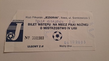 JEZIORAK IŁAWA - TĘCZA BISKUPIEC 04-10-2003