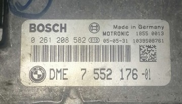 BMW 3 E90 - ŘÍZENÍ JEDNOTKA MOTORU 0261208582, 7552176