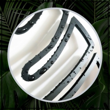 Опора для растений МОДУЛЬНАЯ опора для цветов 58 см комплект x2 для монстеры хой