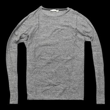 JACK & JONES _ MARKOWY CIEPŁY SWETER Z LOGO _ L/XL