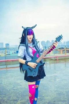 Ибуки Миода Danganronpa Косплей Костюм Парик